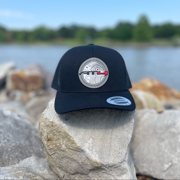 AT4 3D PVC Rubber Patch Hat- YP Black - Picture 3 of 7